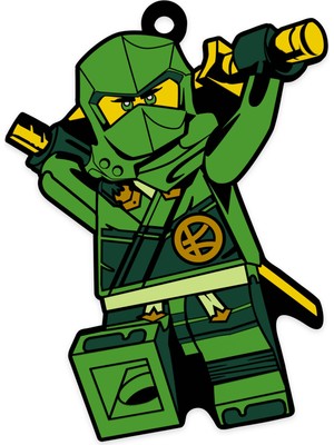 Aesco Iq LEGO Ninjago 53348 Lloyd Silicone Magnet