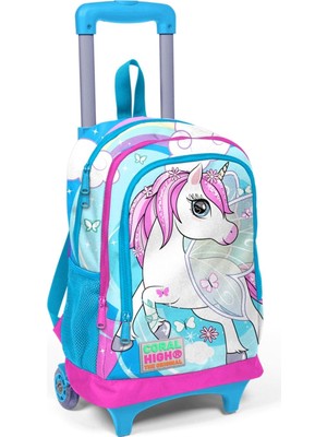 Aesco Coral High Çekçek Sırt Çanta (Işıklı Tekerlek)