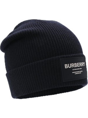Aesco Burberry% 100 Yün Çocuk Bere Bere 8047611 Mıdnıght