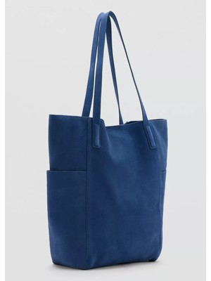Mango Deri Shopper Çanta