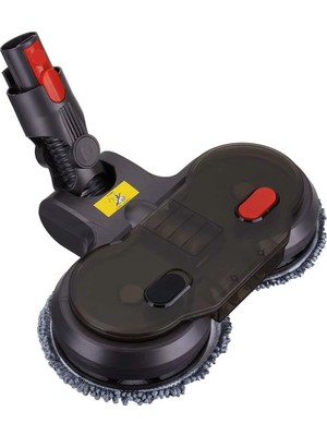 Die Grup Popüler Elektrikli Çift Döner Paspas Başlığı Dyson V7 V8 V10 V11 V15 Serisi Için, Mikrofiber Pedli