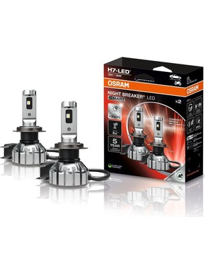Die Grup Osram Ampul Night Breaker LED Smart H7 16W 12V PX26D Hfb2, LED Far Ampulü 64210DWNBSM-2HB