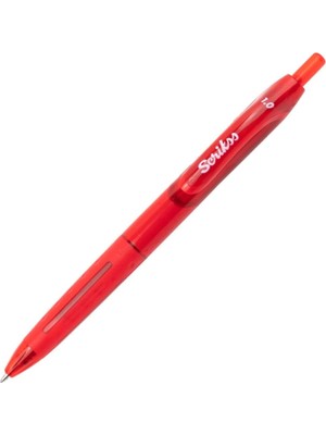 Aesco Scrikss Office Hybrid Tükenmez Kalem Kırmızı