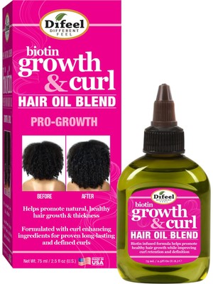 Die Grup Difeel Biotin Growth & Curl Saç Yağı 75ML