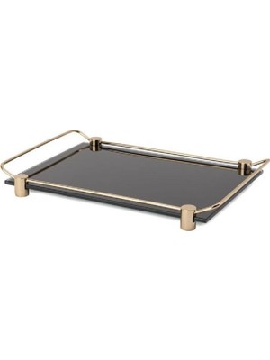 Die Grup System Banyo Tepsisi Cam/gold Renk 36X209X313 mm