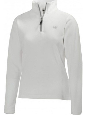 Aesco Helly Hansen Rider 1/2 Zip Çocuk Termal Polar Beyaz Off White 4