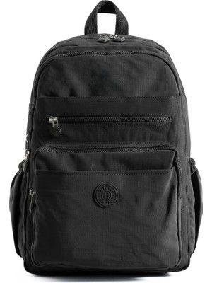 Aesco Louisiana Polo Bolsas Kadın Okul Sırt Çanta Siyah 1095