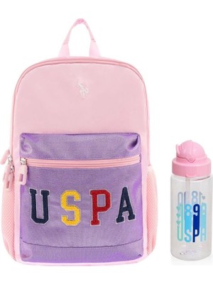 Aesco U.s. Polo Assn. U.s. Polo. Assn. Kız Çocuk Okul Çanta Seti PLSET242707206,PUDRA Tek Ebat
