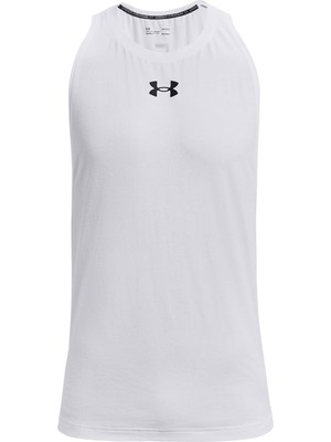 Aesco Under Armour Ua Zone Tank Erkek Atlet White/black/black Sm