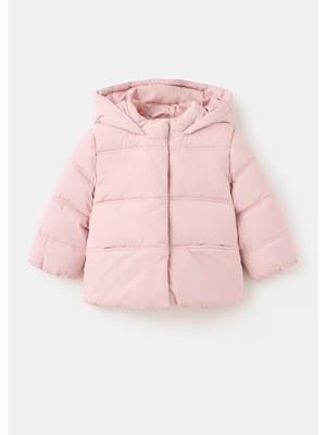 MANGO Baby Kapüşonlu kapitone anorak