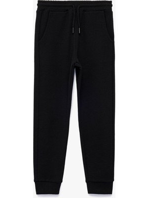 Aesco Cepli Beli Bağcıklı Basic Jogger Eşofman Altı