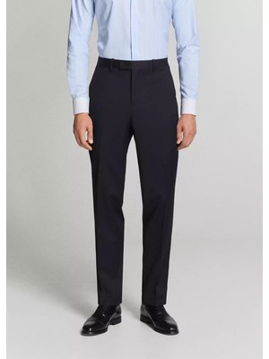 Mango Turin %100 Yün Kumaş Pantolon