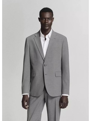 Mango London Regular Fit Blazer Ceket