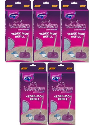 Die Grup Wondero Yedek Paspas Mop Refill (5 Li Set)