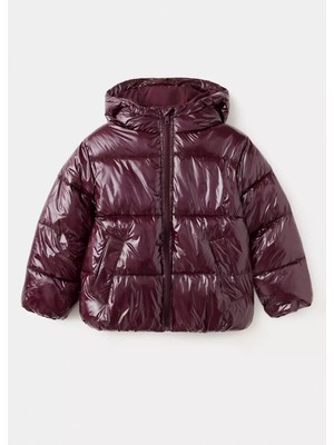 Mango Parlak Kapitone Anorak