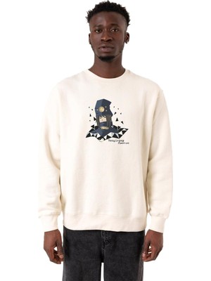 Aesco Tshirthane Boogiepop Phantom Yin Yang Ekru Erkek 2ip Sweatshirt P20222S1475, L