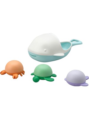 Die Grup Ikea Ängshumla Banyo Oyuncak Seti, Çok Renkli, 4 Adet, 6+ Aylık Bebekler Için