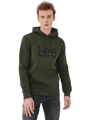 Aesco Lee Kapüşonlu Sweatshirt Erkek Sweatshirt, Yeşil, S