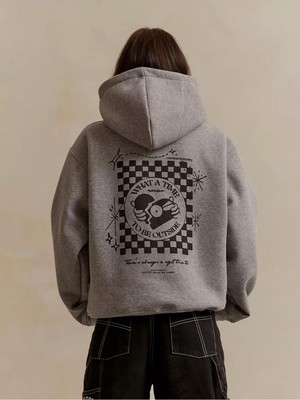 Aesco Tarzsokak Unisex What A Time To Be Outside Sweatshirt Gri, GRI-277, L