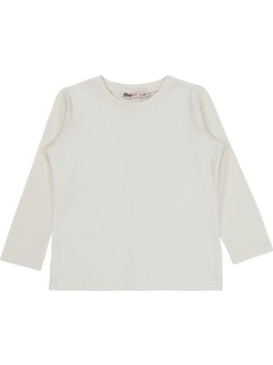 Aesco Civil Girls Sweatshirt Km, 19K82144125W1, Ekru, 3-4 Yaş