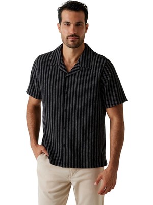 Aesco Guess Erkek Top, Siyah, S Beden