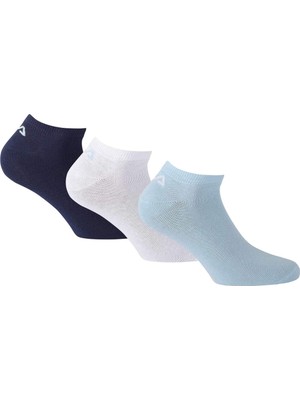 Aesco Fıla Invısıble Socks Üniseks Yetişkin Çorap, Sky, 35-38