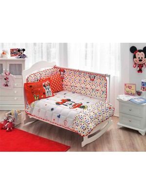 Die Grup Taç 60111090 Lisanslı Disney Minnie Skecth Baby Tek Kişilik Ranforce Uyku Seti