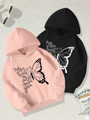 Aesco Tarzsokak Renkli Kapşonlu Sweatshirt Çift Sevgili Kombinleri Couple Clothing, RENKLI-K55, S