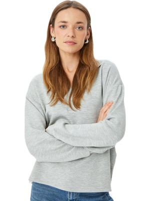 Aesco Koton Polo Neck Sweatshirt