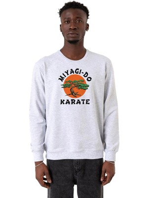 Aesco Tshirthane Cobra Kai Miyagi Do Karate Karmelanj Erkek 2ip Sweatshirt P20596S8306, Xs