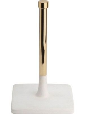Die Grup System Banyo Tezgah Üstü Hareketli Havluluk Beyaz-Gold Renk 270X160X160 mm Beyaz Tek Ebat BA4016 053 R1-Gl