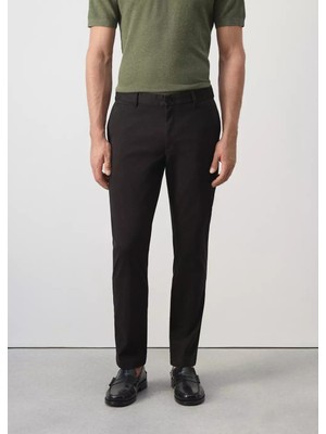 Mango Prato Chino Tapered Cropped Pantolon