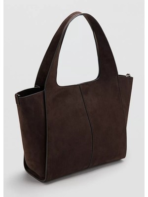 Mango Deri Shopper Çanta