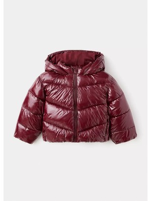MANGO Baby Parlak kapitone anorak