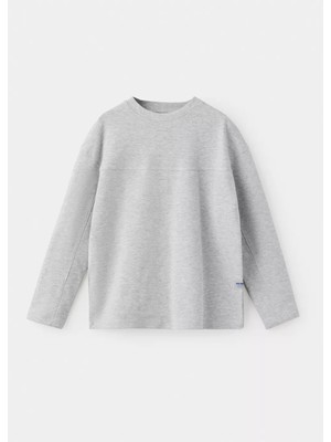 MANGO Kids Pamuklu dikişli tişört