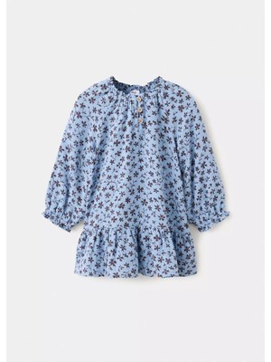MANGO Baby Çiçek desenli elbise
