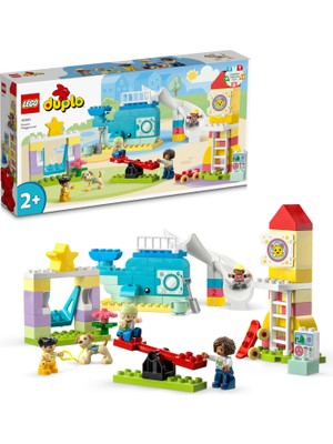 Die Grup LEGO Duplo Kasabası Rüya Oyun Parkı 10991 Oyuncak Yapım Seti (75 Parça)