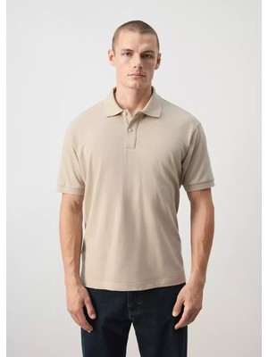 Mango %100 Pamuk Pike Polo Yaka Tişört