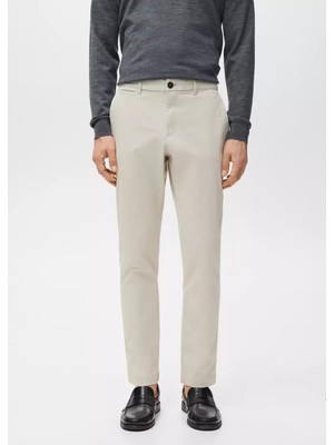 Mango Prato Chino Tapered Cropped Pantolon