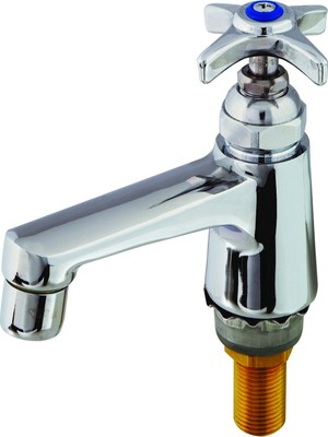 Aesco Ts Pirinç B-0710 Tek Lavabo Bataryası, Krom