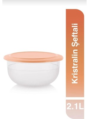 Die Grup Tupperware Kristalin Kase Pamuk Şeker 2.1 Litre