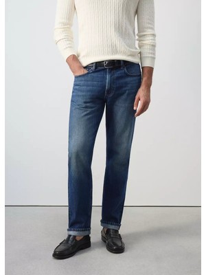 Mango %100 Pamuklu Regular Fit Jean