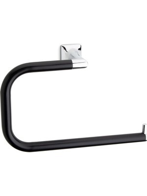 Die Grup System Pruva Halka Havluluk Krom-Siyah 156X74X243 mm