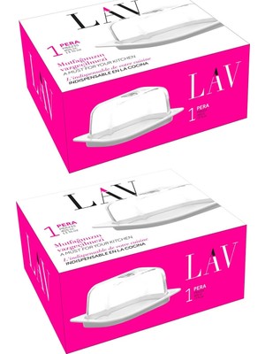 Die Grup Lav Pera Cam Saklama Kabı Tekli Küçük Boy 405 ml x 2 Adet