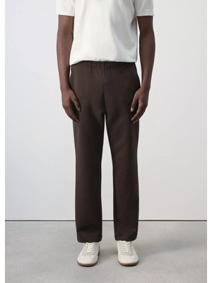 MANGO Man Beli lastikli jogger pantolon