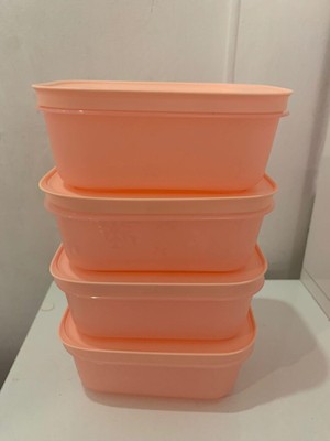 Die Grup Tupperware Alaska 450 ml 4 Lü Derin Dondurucu ve Buzdolabı Saklama Kabı