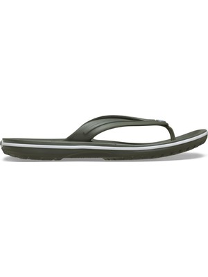 Aesco Crocs Crocband Flip Unisex Spor Terlik, Yeşil, 38-39