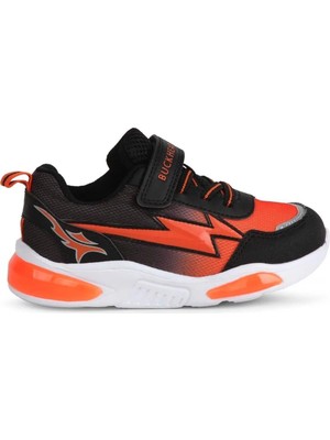 Aesco Buchead BUCK3022-109 Cyrus Çocuk Spor Ayakkabı Siyah 28
