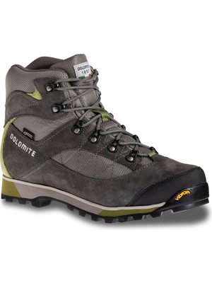 Aesco Dolomite Unisex Bota Zernez Gtx Bot Ayakkabısı, Grafit Grisi Zeytin Yeşili, 39.5 Eu