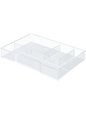 Die Grup Leitz 52150002 Cube / Plus / Wow Küp Çekmece Parçası (Polistiren) Kristal Berraklığında